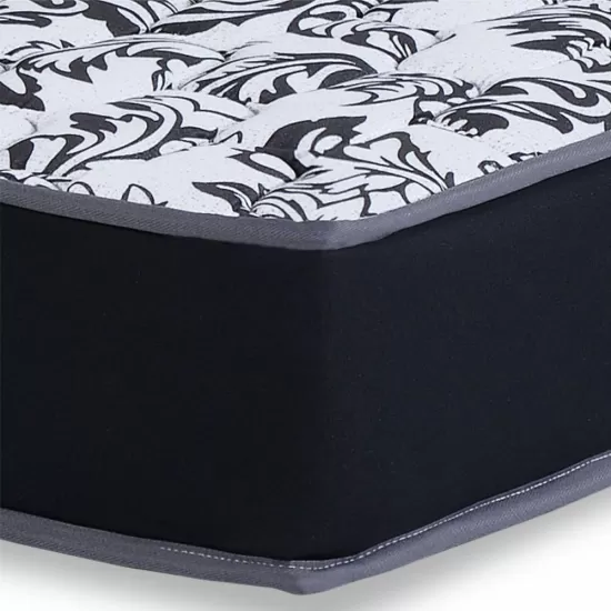 Colchão Casal Ortho Classic D33 100% espuma 138 cm largura e 14 cm de altura preto