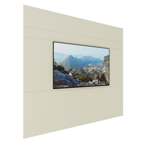 Painel Gelius Luminare 100% MDF largura 217 cm OFF White