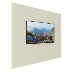 Painel Gelius Luminare 100% MDF largura 217 cm OFF White