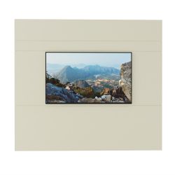 Painel Gelius Luminare 100% MDF largura 217 cm OFF White