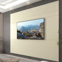 Painel Gelius Luminare 100% MDF largura 217 cm OFF White