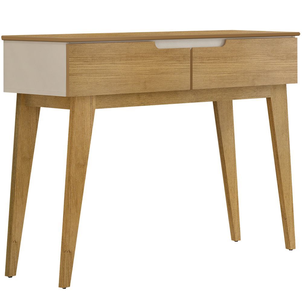 Aparador Sala de Jantar/Estar Valdemoveis Belissima 2 portas 120 cm com pés Cinamomo OFF White