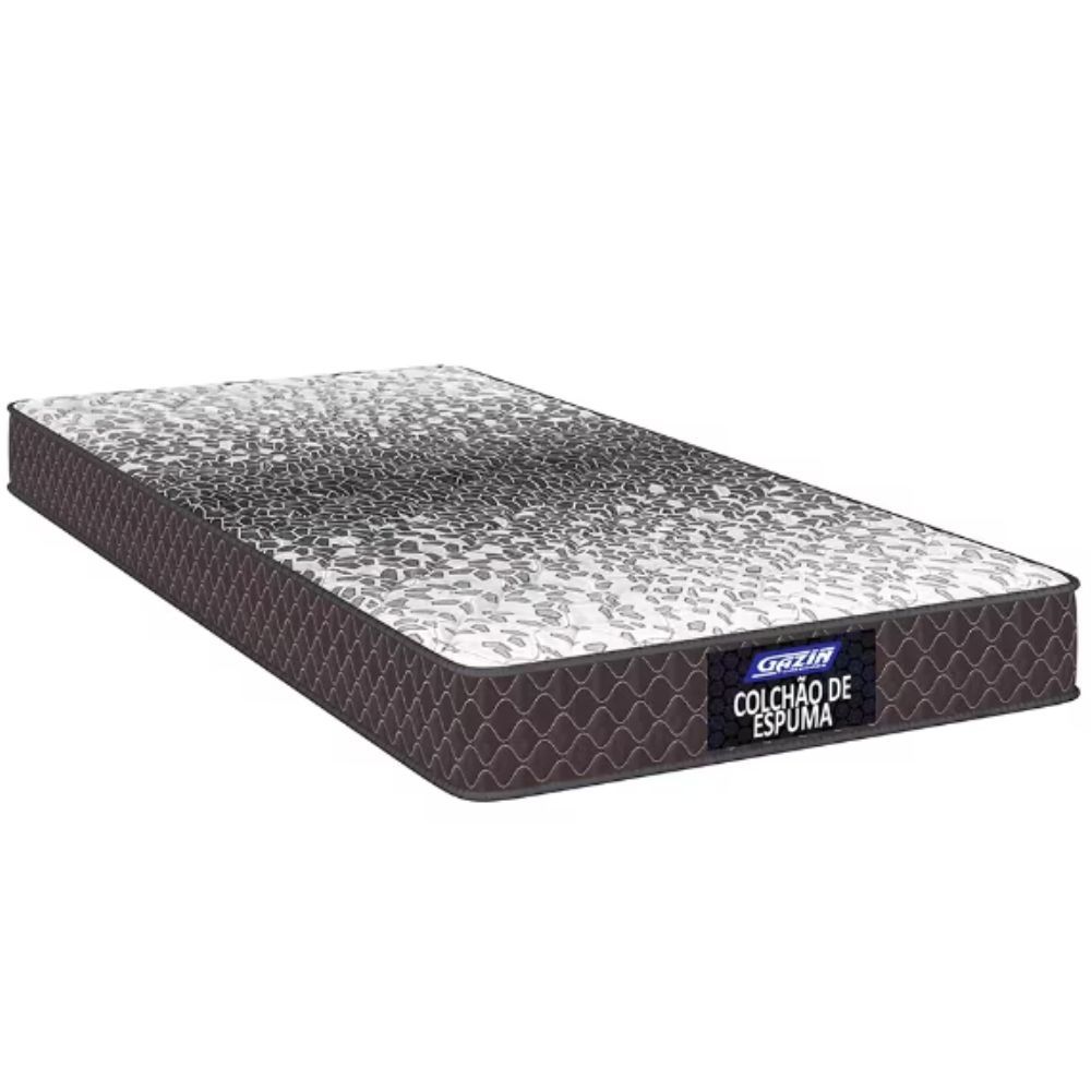 Colchão Solteiro Gazin Supreme D23 com largura de 88 cm e altura de 14 cm Marrom