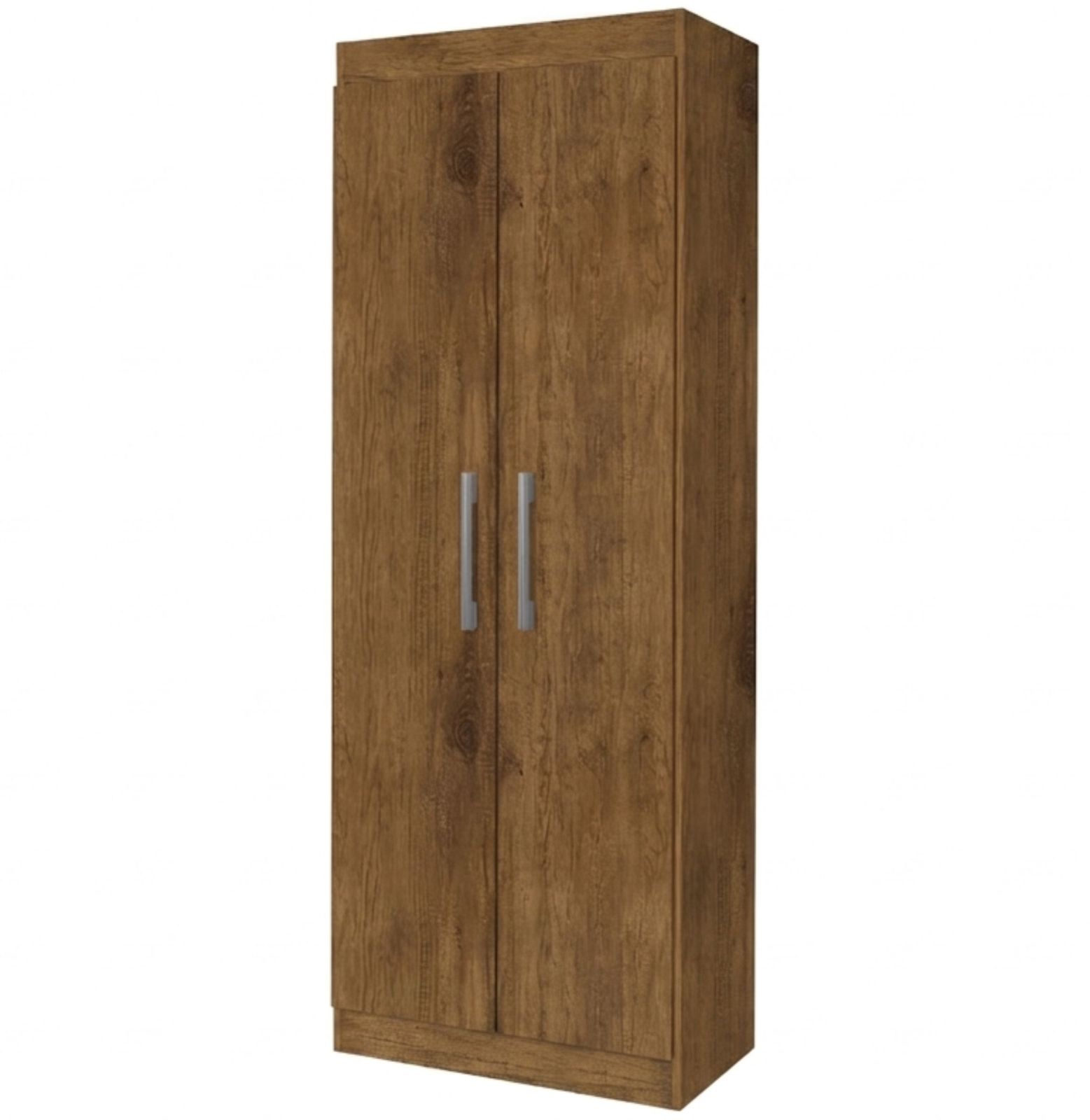 Armário Multiuso Sapateira J&A Móveis Lumina 2 portas, largura de 50 cm Jequitibá 