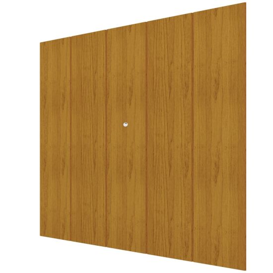 Painel Gelius Realce com bordas chanfradas em 45 graus largura de 220 cm Naturale