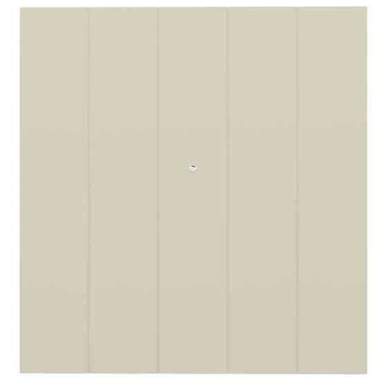 Painel Gelius Realce com bordas chanfradas em 45 graus largura de 220 cm OFF White
