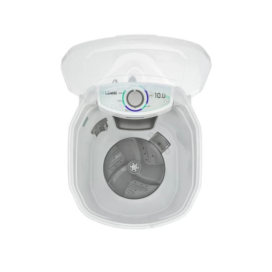 Tanquinho Lavadora Libell 10 kilos semiautomática com lavagem por turbilhonamento 127V Branco