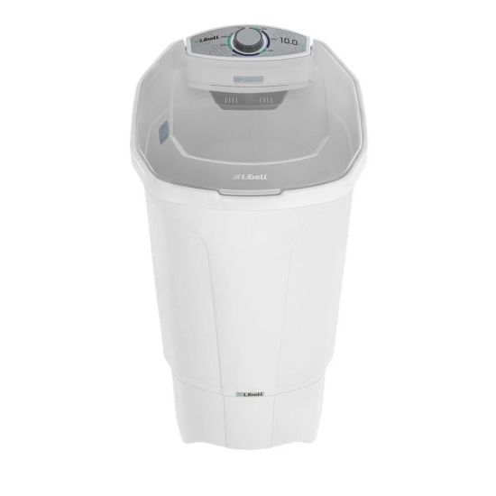 Tanquinho Lavadora Libell 10 kilos semiautomática com lavagem por turbilhonamento 127V Branco