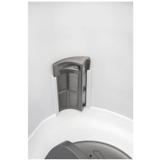 Tanquinho Lavadora Libell 10 kilos semiautomática com lavagem por turbilhonamento 127V Branco