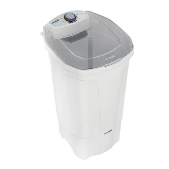 Tanquinho lavadora Libell 14 kilos semiautomática com lavagem por turbilhonamento 127V Branco