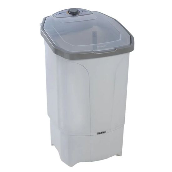 Tanquinho lavadora Libell 20 kilos semiautomática com lavagem por turbilhonamento 127V Branco