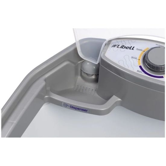 Tanquinho lavadora Libell 20 kilos semiautomática com lavagem por turbilhonamento 127V Branco