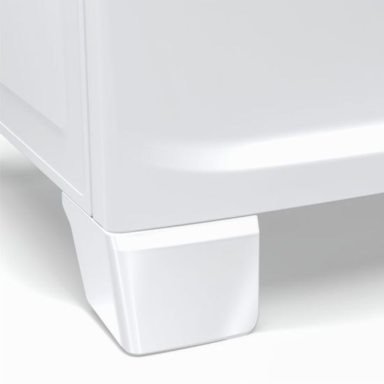 Fogão 5 Bocas Branco com mesa Inox Atlas Mônaco Plus Bivolt
