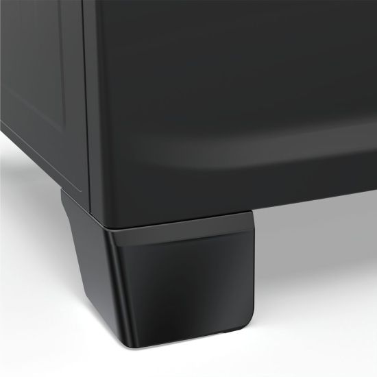 Fogão 5 bocas Preto com mesa de vidro Atlas Mônaco Top Glass Bivolt