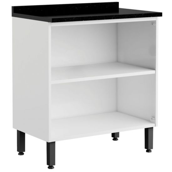 Organizador Armário 53cm Profundidade - 2 Gavetas Branco